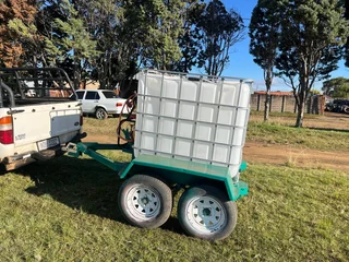 1000L Firefighter Vuurspuit Bowser Trailer