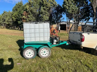 1000L Firefighter Vuurspuit Bowser Trailer