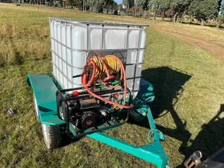 1000L Firefighter Vuurspuit Bowser Trailer