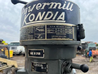 Kondia FV-1 Powermill Milling Machine
