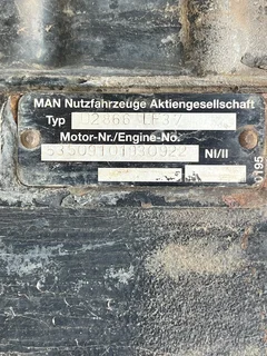 MAN D2866 LF37 Engine
