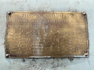 Denham Horizontal Lathe S.R.15