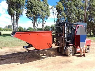 Forklift Tipper Bin