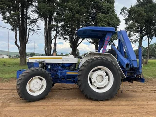 New Holland 6610 Tractor with 5 Ton Crane