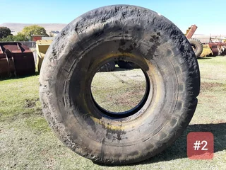 Bridgestone Slick Tyre 18.00-25 with Rim