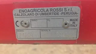 Enorossi 8 Tol Hark 8 Wheel Rake