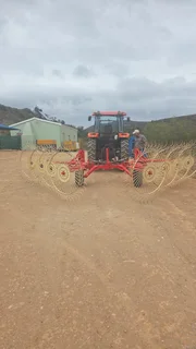 Enorossi 8 Tol Hark 8 Wheel Rake