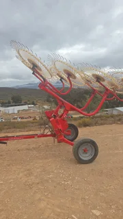Enorossi 8 Tol Hark 8 Wheel Rake