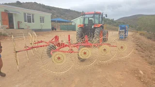 Enorossi 8 Tol Hark 8 Wheel Rake