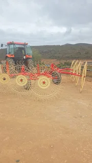 Enorossi 8 Tol Hark 8 Wheel Rake