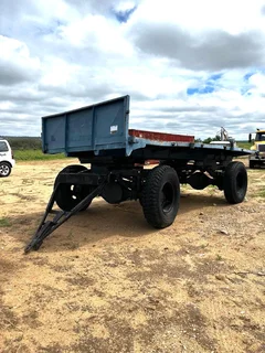 Farm Drawbar Trailer Plaas Sleepwa