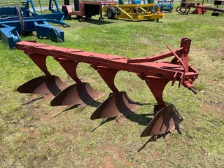 4 Skaar Balk Ploeg / 4 Furrow Beam Plough