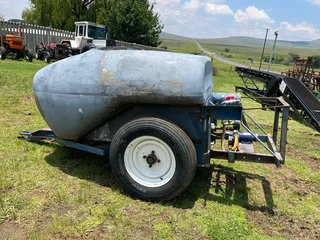 Trailer With Tank
