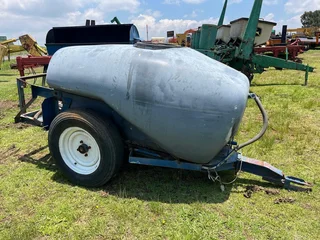 Trailer With Tank