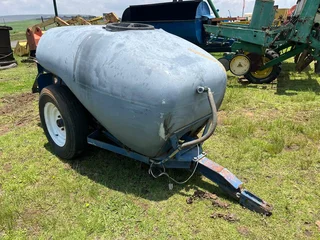 Trailer With Tank