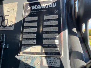 2012 Manitou MT X 742 Telehandler