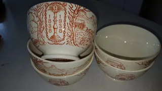 Antique Voortrekker Monument Centenary crockery