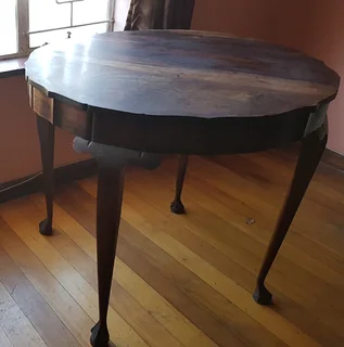 Blackwood Ball & Claw Card Table.