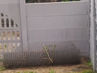 Retaining blocks and precast slabs