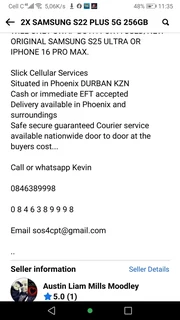 2X SAMSUNG S22 PLUS 5G 256GB