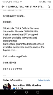 TECHNICS TEAC HIFI STACK