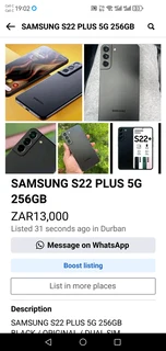 2X SAMSUNG S22 PLUS 5G 256GB