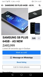 SAMSUNG S8 PLUS 64GB ORIGINAL