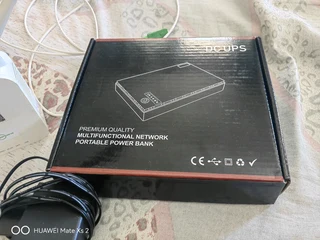 FIBRE ROUTER AND MINI BACKUP UPS