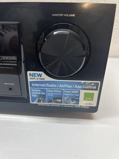 POWERFUL DENON AVR X1000 AV RECEIVER