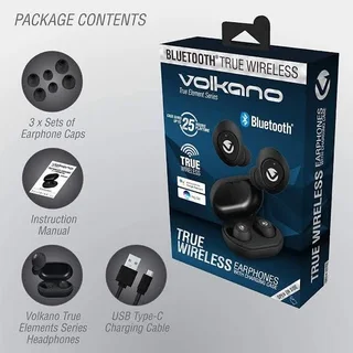 Volkano True Wireless Bluetooth Ear Buds - Brand New Sealed In Box
