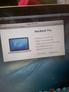 MC BOOK PRO 2012,13 INCH