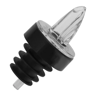 Kwik Shot Professional Free Flow Pourer. Clear Transparent With A Black Collar. Brand New Products.