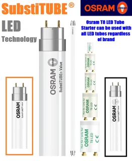 Box of 25pcs OSRAM 5ft 1500mm LED T8 Tube Lights. Direct Replacement for Fluorescent Tube. Brand NEW