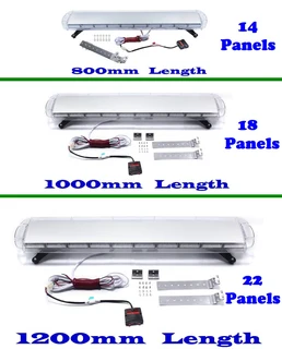 Security Vehicle Roof Top COB LED Strobe Flash Light. Cool White. Bracket Mount. Brand New Products.