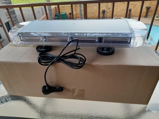 Amber Orange Yellow Vehicle Roof Top COB LED Strobe Flash Light. Magnetic Mount. Brand New Products.