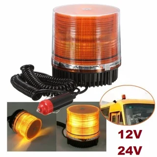 LED Beacon Strobe Flash Light in Orange Amber Yellow Light Colour. Brand New Products.