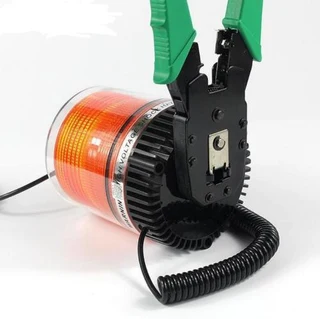 LED Strobe Flash Beacon Light in Orange Amber Yellow. Magnetic Base Mount. Brand New Products.