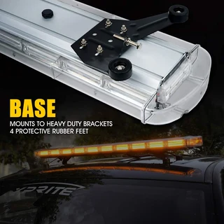LED Strobe Flash Lights in Orange  Amber Yellow and White for Vehicle Roof Tops. Brand New Products.