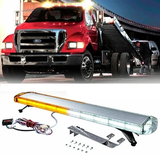 LED Strobe Flash Lights in Orange  Amber Yellow and White for Vehicle Roof Tops. Brand New Products.