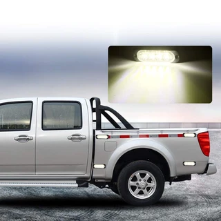 Cool White LED Flash Strobe Grille Bumper Running Board Cluster Lights 12V / 24V. Brand New Items.