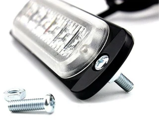 Cool White LED Flash Strobe Grille Bumper Running Board Cluster Lights 12V / 24V. Brand New Items.