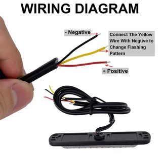 Bright Red LED Strobe Flash Grille Bumper Running Board Cluster Lights 12V / 24V. Brand New Products