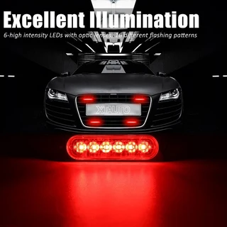 Bright Red LED Strobe Flash Grille Bumper Running Board Cluster Lights 12V / 24V. Brand New Products