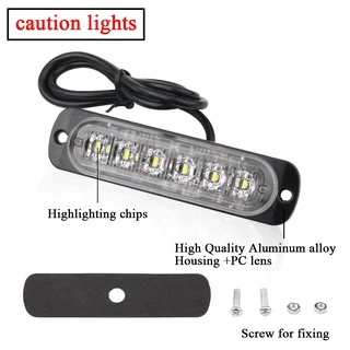 Green LED Strobe Flash Grille Bumper Running Board Cluster Lights 12V / 24V. Brand New Products.