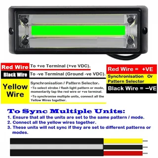 Fresh Green COB LED Flash Strobe Grille Bumper Running Board Cluster Lights 12V. Brand New Products.