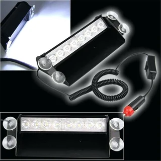 Vehicle Windscreen LED Strobe Flash Dashboard Light with 3 Modes. Dash Lights. Brand New Products.