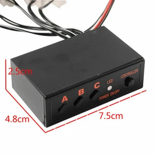 Amber Orange Yellow LED Flash Cluster Strobe Grille Lights Kit of 8x2 LED Lights. Brand New Products