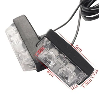 Amber Orange Yellow LED Flash Cluster Strobe Grille Lights Kit of 8x2 LED Lights. Brand New Products