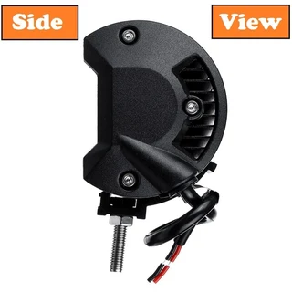 Construction Vehicle 72W LED Light Bar Dual Colour White  Amber Flashing Modes. Brand New Products.