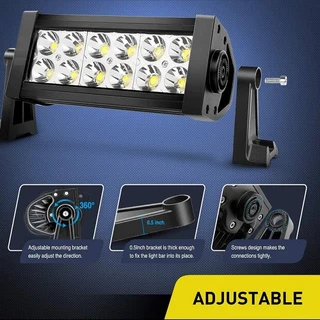 36W LED 3D Lens Vehicle Light Bar with Spot Beam 10V~32V DC. Special Offer. Brand New Products.